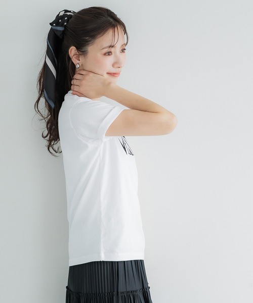 coca(coca)(コカ)の「ドット大判スカーフ(バンダナ/スカーフ・レディース・ブラック・ONE SIZE)」の7枚目の写真
