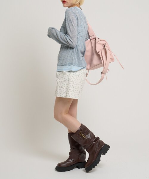 w closet（ダブルクローゼット）の「カラーレイヤードカットソー（Tシャツ/カットソー・レディース・ブラック/ブルー/グレー/イエロー/ホワイト・FREE）」の19枚目の写真