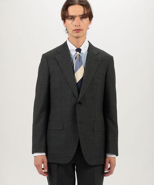 TOMORROWLAND (トゥモローランド)の「ウール シングルブレステッド 2Bスーツ BRITISH TEX DORMEUIL(スーツセット・メンズ・グレー系その他/ダークブラウン/ネイビー・54/48/46/44/50/42/52)」の6枚目の写真