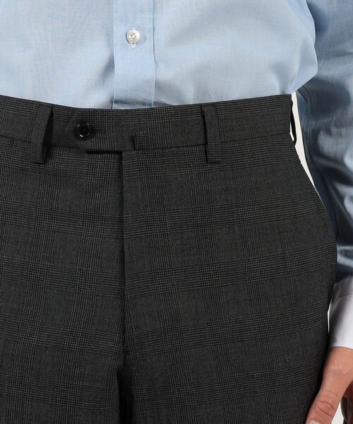 TOMORROWLAND (トゥモローランド)の「ウール シングルブレステッド 2Bスーツ BRITISH TEX DORMEUIL(スーツセット・メンズ・グレー系その他/ダークブラウン/ネイビー・54/48/46/44/50/42/52)」の20枚目の写真