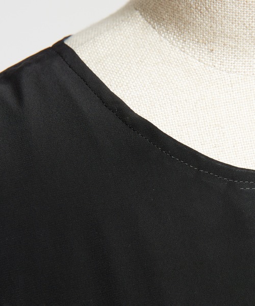 gomme（ゴム）の「シーリングタックワンピース（ワンピース・レディース・ブラック・MEDIUM）」の13枚目の写真