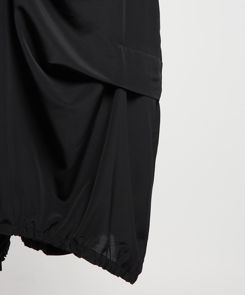 gomme（ゴム）の「シーリングタックワンピース（ワンピース・レディース・ブラック・MEDIUM）」の15枚目の写真