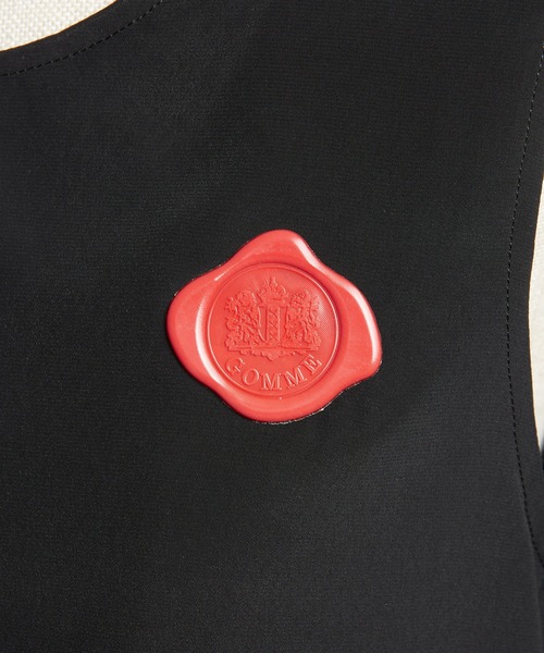 gomme（ゴム）の「シーリングタックワンピース（ワンピース・レディース・ブラック・MEDIUM）」の16枚目の写真