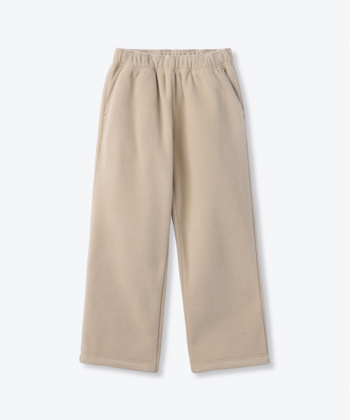 MUSINSA STANDARD KIDS（ムシンサスタンダードキッズ）の「ポーラフリースバリアブルラウンジスウェットパンツ[ダスティベージュ]（スウェットパンツ・レディース・その他・100/130/140/160/150/120/110）」の2枚目の写真