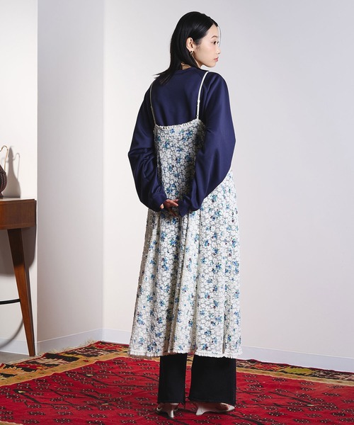 ROSE BUD（ローズバッド）の「(CREOLME)FLORAL LACE CAMISOLE DRESS（ワンピース・レディース・オフホワイト・ONE SIZE）」の7枚目の写真