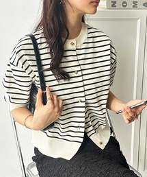 GeeRA（ジーラ）の「メタルボタンスポンディッシュカーディガン（カーディガン/ボレロ）」