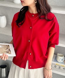 GeeRA（ジーラ）の「メタルボタンスポンディッシュカーディガン（カーディガン/ボレロ）」