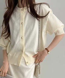 GeeRA（ジーラ）の「メタルボタンスポンディッシュカーディガン（カーディガン/ボレロ）」