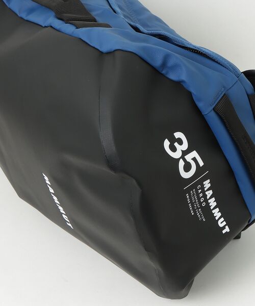 Mammut(マムート)の「【背負えるダッフルバッグ】カーゴ 35L / Cargo 35(ボストンバッグ・メンズ・ブルー・35L)」の4枚目の写真
