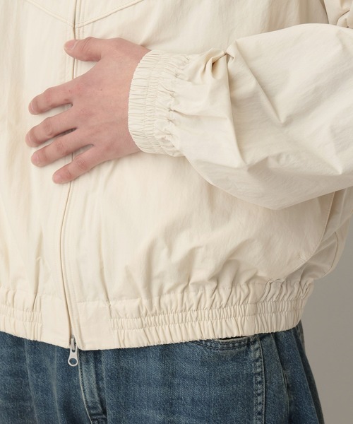 RAGEBLUE（レイジブルー）の「Design Pattern Nylon Short Bourbon/切り替えナイロンショートブルゾン（ナイロンジャケット・メンズ・ホワイト/ブラック・MEDIUM/LARGE）」の22枚目の写真