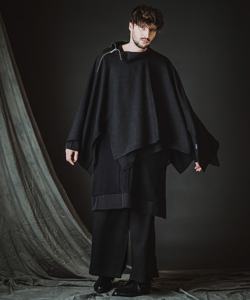 NO ID.（ノーアイディ）の「ms6455-ﾘﾊﾞｰｼﾌﾞﾙZIP-SH ジップシャツ(458006-438S)（その他トップス・メンズ・ミックスグレー/ブラック・ONE SIZE）」の6枚目の写真