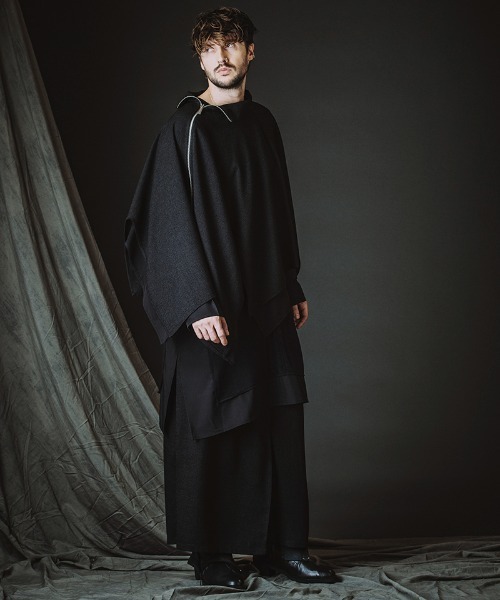 NO ID.（ノーアイディ）の「ms6455-ﾘﾊﾞｰｼﾌﾞﾙZIP-SH ジップシャツ(458006-438S)（その他トップス・メンズ・ミックスグレー/ブラック・ONE SIZE）」の7枚目の写真