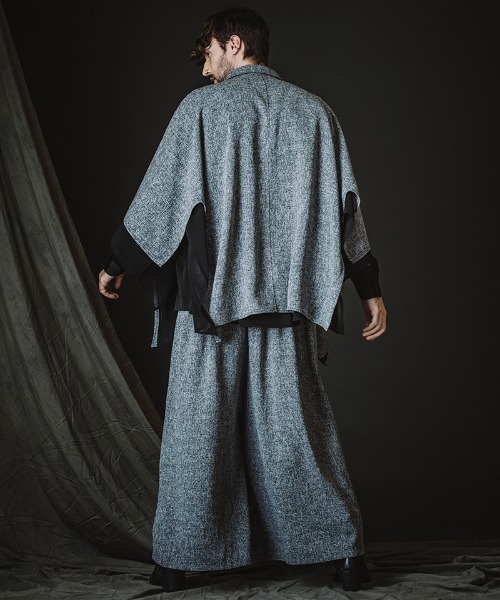 NO ID.（ノーアイディ）の「ms6455-ﾘﾊﾞｰｼﾌﾞﾙZIP-SH ジップシャツ(458006-438S)（その他トップス・メンズ・ミックスグレー/ブラック・ONE SIZE）」の16枚目の写真