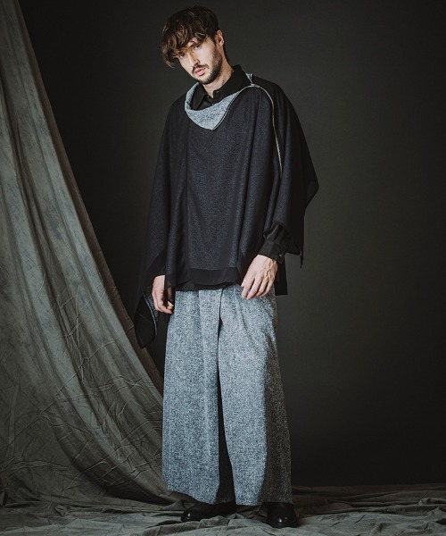 NO ID.（ノーアイディ）の「ms6455-ﾘﾊﾞｰｼﾌﾞﾙZIP-SH ジップシャツ(458006-438S)（その他トップス・メンズ・ミックスグレー/ブラック・ONE SIZE）」の17枚目の写真