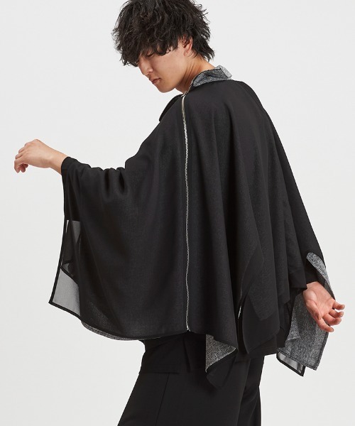 NO ID.（ノーアイディ）の「ms6455-ﾘﾊﾞｰｼﾌﾞﾙZIP-SH ジップシャツ(458006-438S)（その他トップス・メンズ・ミックスグレー/ブラック・ONE SIZE）」の19枚目の写真