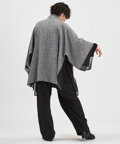 NO ID.（ノーアイディ）の「ms6455-ﾘﾊﾞｰｼﾌﾞﾙZIP-SH ジップシャツ(458006-438S)（その他トップス・メンズ・ミックスグレー/ブラック・ONE SIZE）」の21枚目の写真