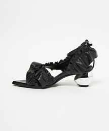 SY UNITED ARROWS | ＜SY＞ ポインテッドフリル サンダル50↑(サンダル)