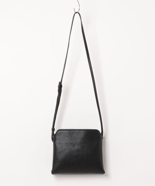 genten（ゲンテン）の「エッセンシャルゴート ミニショルダーバッグ（ショルダーバッグ・レディース・ブラック・FREE）」の2枚目の写真