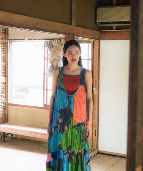 PAMM(パム)の「紙絵花のプリーツワンピース(ワンピース・レディース・その他・フリー)」の17枚目の写真