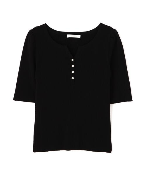 PROPORTION BODY DRESSING(プロポーションボディドレッシング)の「ヘンリーネックニット / 1216170414(ニット/セーター・レディース・ホワイト系その他/レッド/ブラック/グレー・SMALL/MEDIUM)」の5枚目の写真