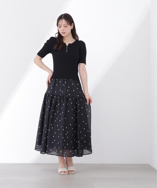 PROPORTION BODY DRESSING(プロポーションボディドレッシング)の「ヘンリーネックニット / 1216170414(ニット/セーター・レディース・ホワイト系その他/レッド/ブラック/グレー・SMALL/MEDIUM)」の9枚目の写真