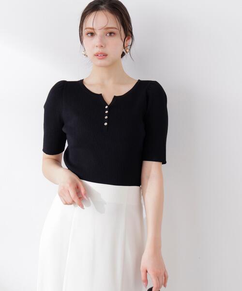 PROPORTION BODY DRESSING(プロポーションボディドレッシング)の「ヘンリーネックニット / 1216170414(ニット/セーター・レディース・ホワイト系その他/レッド/ブラック/グレー・SMALL/MEDIUM)」の14枚目の写真