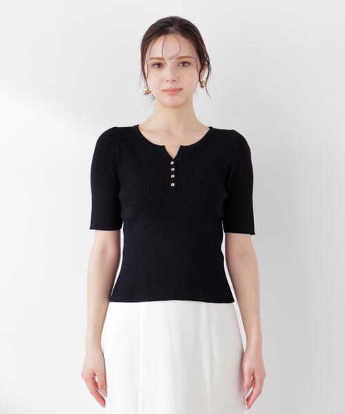 PROPORTION BODY DRESSING(プロポーションボディドレッシング)の「ヘンリーネックニット / 1216170414(ニット/セーター・レディース・ホワイト系その他/レッド/ブラック/グレー・SMALL/MEDIUM)」の17枚目の写真