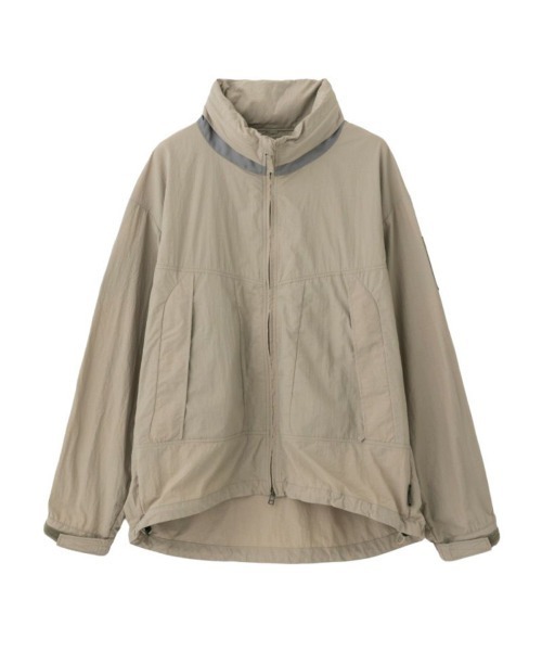 WILD THINGS（ワイルドシングス）の「WILD THINGS LIGHT SHORT MONSTER PARKA（ワイルドシングス ライト ショート モンスターパーカー）（ナイロンジャケット・メンズ・ブラック/ブルー系/ベージュ系・MEDIUM/LARGE/X-LARGE）」の4枚目の写真