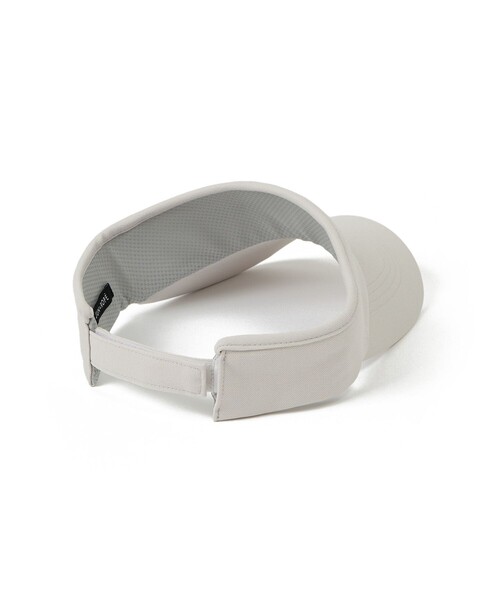 JUN&ROPE'（ジュンアンドロペ）の「フロントロゴ幅広バイザー（サンバイザー・レディース・グレー/ホワイト/サックスブルー/ブラック・FREE）」の21枚目の写真