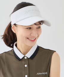 JUN&ROPE' | フロントロゴ幅広バイザー(サンバイザー)