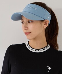 JUN&ROPE'（ジュンアンドロペ）の「フロントロゴ幅広バイザー（サンバイザー）」