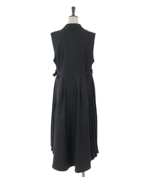 axes femme（アクシーズファム）の「プリーツフィッシュテールジレ（ベスト・レディース・ブラック/ベージュ・FREE）」の14枚目の写真