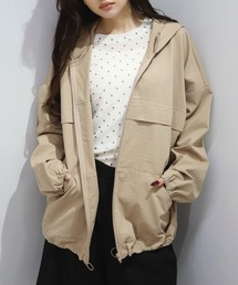 CECIL McBEE（セシルマクビー）の「コットンライクフーディーブルゾン（ブルゾン）」