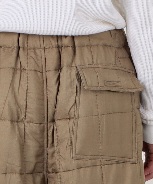 HAVERSACK（ハバーザック）の「HAVERSACK ATTIRE ナイロンシルク オーバーパンツ（その他パンツ・メンズ・ベージュ・L）」の8枚目の写真