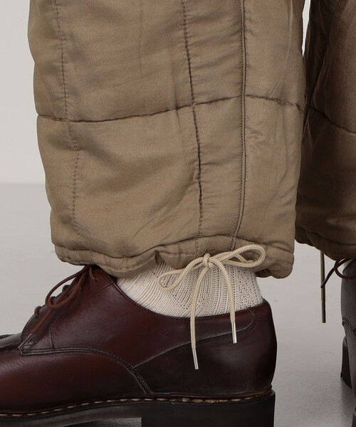 HAVERSACK（ハバーザック）の「HAVERSACK ATTIRE ナイロンシルク オーバーパンツ（その他パンツ・メンズ・ベージュ・L）」の11枚目の写真