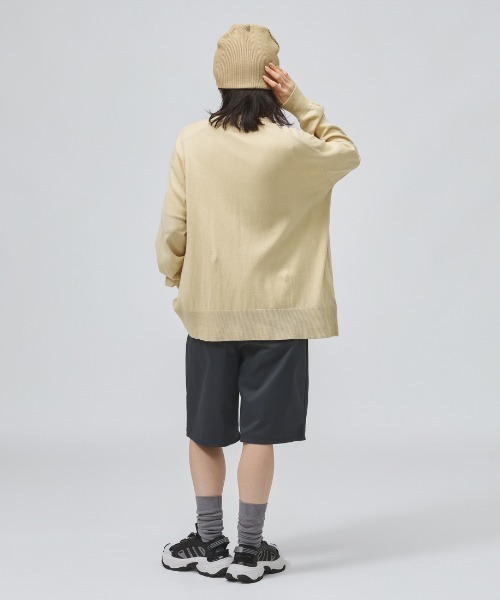 adidas(アディダス)の「アディダス adidas ソフト ラックス ルーズフィット 半袖Tシャツ(Tシャツ/カットソー・レディース・グリーン/オフホワイト・S/M/L/XL)」の20枚目の写真