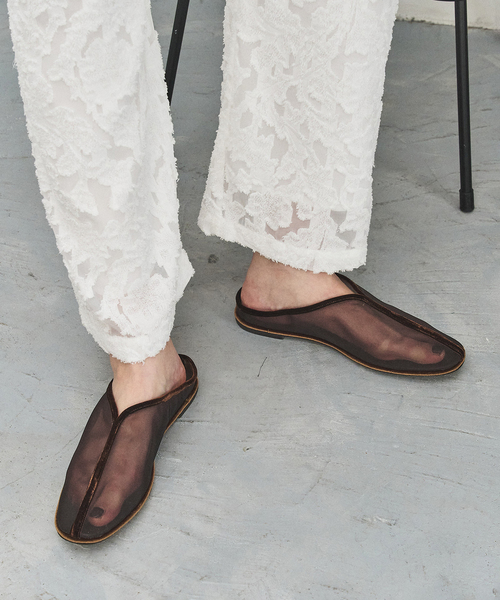 GRISE（グリーズ）の「GRISEシアー×ベルベットミュール（サンダル・レディース・レッド/パープル/ブラウン・LARGE/X-LARGE/SMALL/MEDIUM）」の12枚目の写真