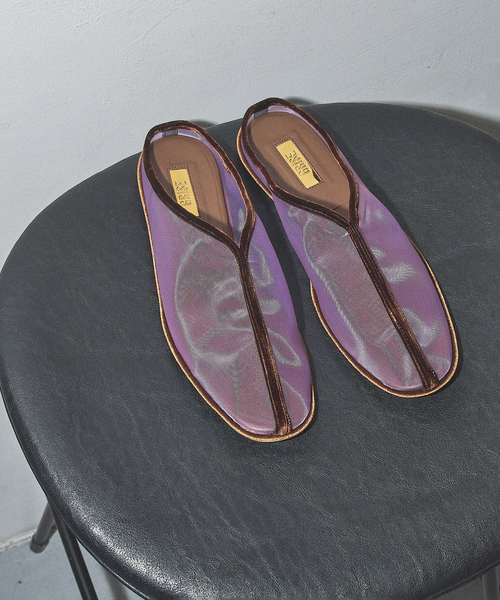 GRISE（グリーズ）の「GRISEシアー×ベルベットミュール（サンダル・レディース・レッド/パープル/ブラウン・LARGE/X-LARGE/SMALL/MEDIUM）」の13枚目の写真