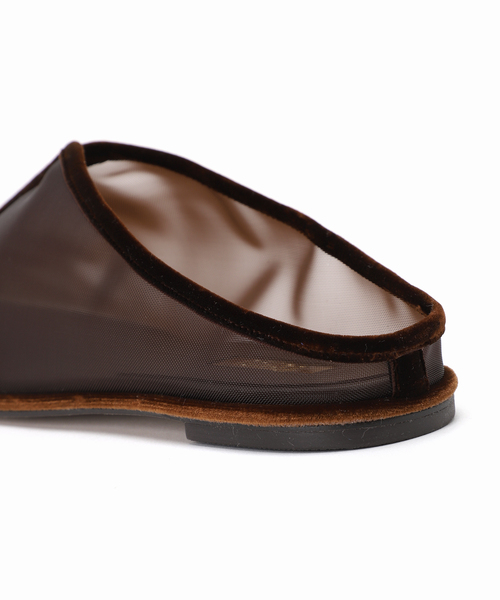 GRISE（グリーズ）の「GRISEシアー×ベルベットミュール（サンダル・レディース・レッド/パープル/ブラウン・LARGE/X-LARGE/SMALL/MEDIUM）」の19枚目の写真