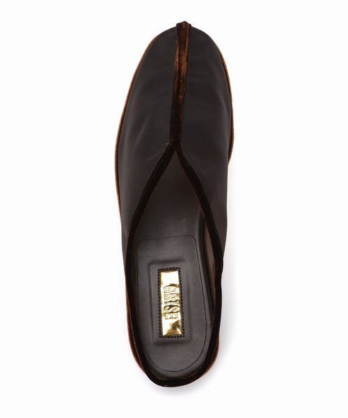 GRISE（グリーズ）の「GRISEシアー×ベルベットミュール（サンダル・レディース・レッド/パープル/ブラウン・LARGE/X-LARGE/SMALL/MEDIUM）」の20枚目の写真