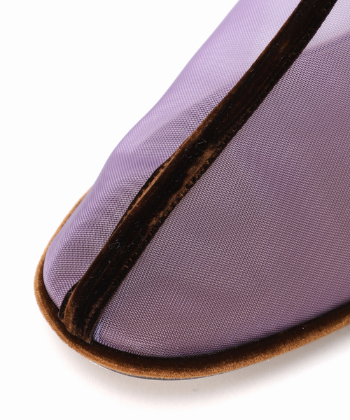 GRISE（グリーズ）の「GRISEシアー×ベルベットミュール（サンダル・レディース・レッド/パープル/ブラウン・LARGE/X-LARGE/SMALL/MEDIUM）」の5枚目の写真