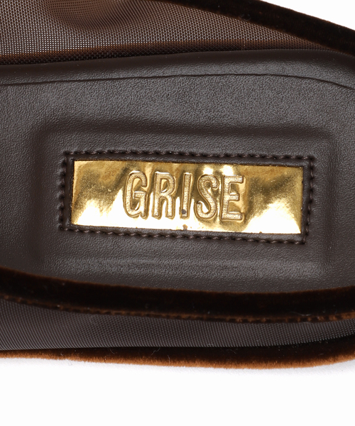 GRISE（グリーズ）の「GRISEシアー×ベルベットミュール（サンダル・レディース・レッド/パープル/ブラウン・LARGE/X-LARGE/SMALL/MEDIUM）」の14枚目の写真