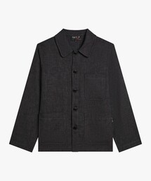 agnes b.（アニエスベー）の「メンズ リネン混 長袖 ジャケット "Sanshui"（ノーカラージャケット）」