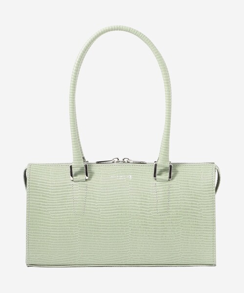 MACKINTOSH LONDON（マッキントッシュ ロンドン）の「リザードエンボスレザー（トートバッグ・レディース・ベージュ/グリーン/オフホワイト・FREE）」の3枚目の写真