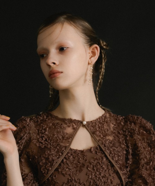 et.UNiVER(エトユニベール)の「Beaded Fringe Earrings(ピアス(両耳用)・レディース・ゴールド/シルバー・FREE)」の12枚目の写真