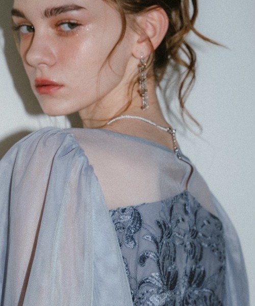 et.UNiVER(エトユニベール)の「Beaded Fringe Earrings(ピアス(両耳用)・レディース・ゴールド/シルバー・FREE)」の3枚目の写真