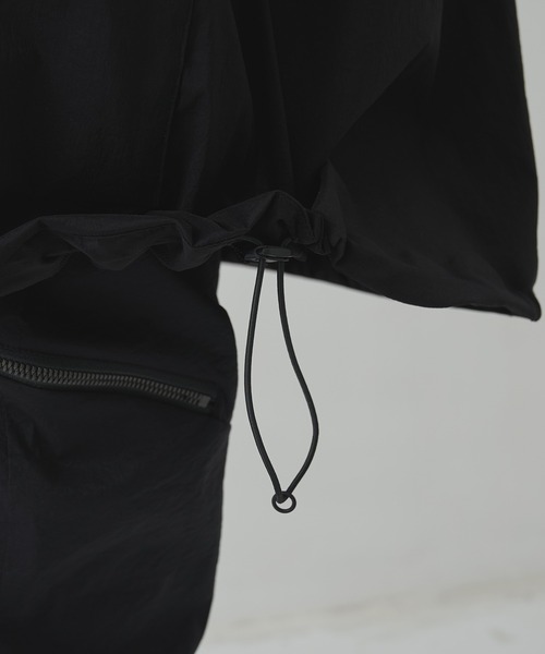 WHITE MOUNTAINEERING(ホワイトマウンテニアリング)の「【White Mountaineering / ホワイトマウンテニアリング】ZIP OFF LAYERED SHIRT(シャツ/ブラウス・メンズ・ブラック・3/2/1)」の7枚目の写真