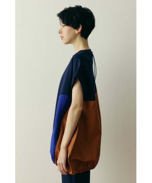 HeRIN.CYE(ヘリンドットサイ)の「Docking egg tops ドッキングエッグトップス(Tシャツ/カットソー・レディース・ブルー系その他3/ブラック/グリーン系その他・FREE)」の4枚目の写真