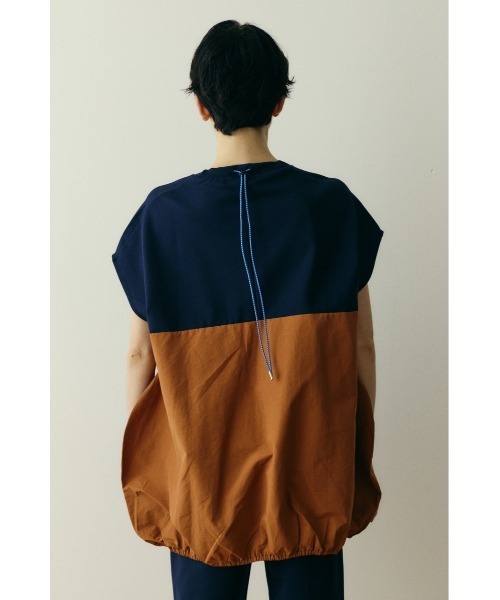 HeRIN.CYE(ヘリンドットサイ)の「Docking egg tops ドッキングエッグトップス(Tシャツ/カットソー・レディース・ブルー系その他3/ブラック/グリーン系その他・FREE)」の5枚目の写真