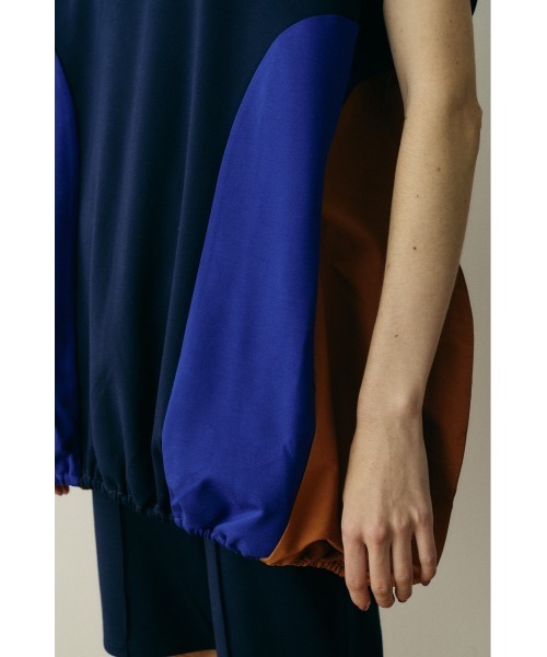 HeRIN.CYE(ヘリンドットサイ)の「Docking egg tops ドッキングエッグトップス(Tシャツ/カットソー・レディース・ブルー系その他3/ブラック/グリーン系その他・FREE)」の9枚目の写真